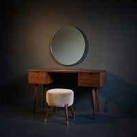 Solid Wood Dressing Table Mid Century Handmade Vanity Bedroom