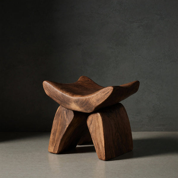 Solid Wood Teak Shower Bench Handcrafted Spa Style Bathroom