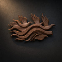 Mid Century Statement Wall Panel For Great Room Interior