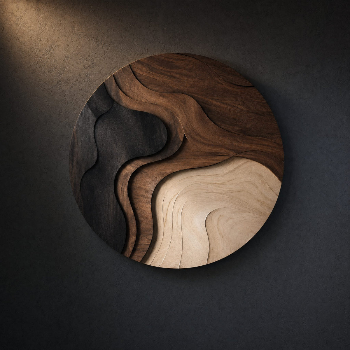 Wall Art Minimalist Statement Wall Panel For Studio Apartment Interior