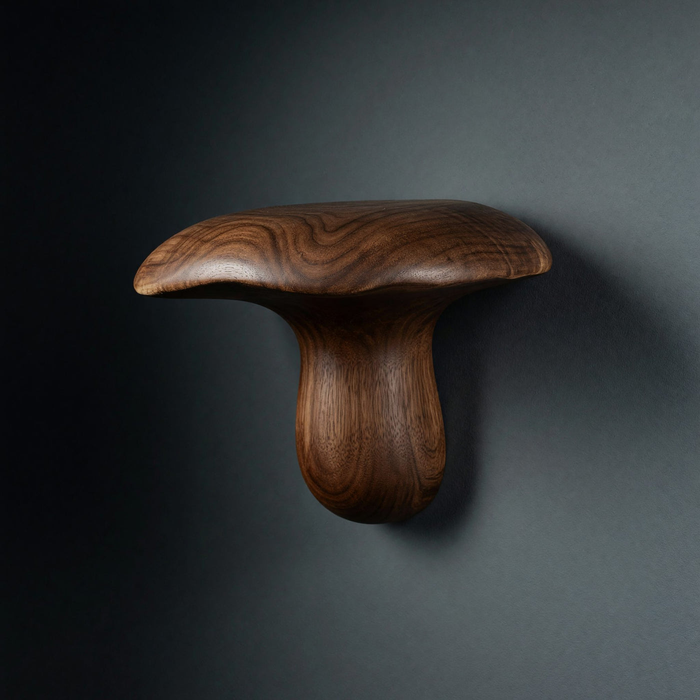 Solid Wood Mushroom Shelf Solid Contemporary Bedroom
