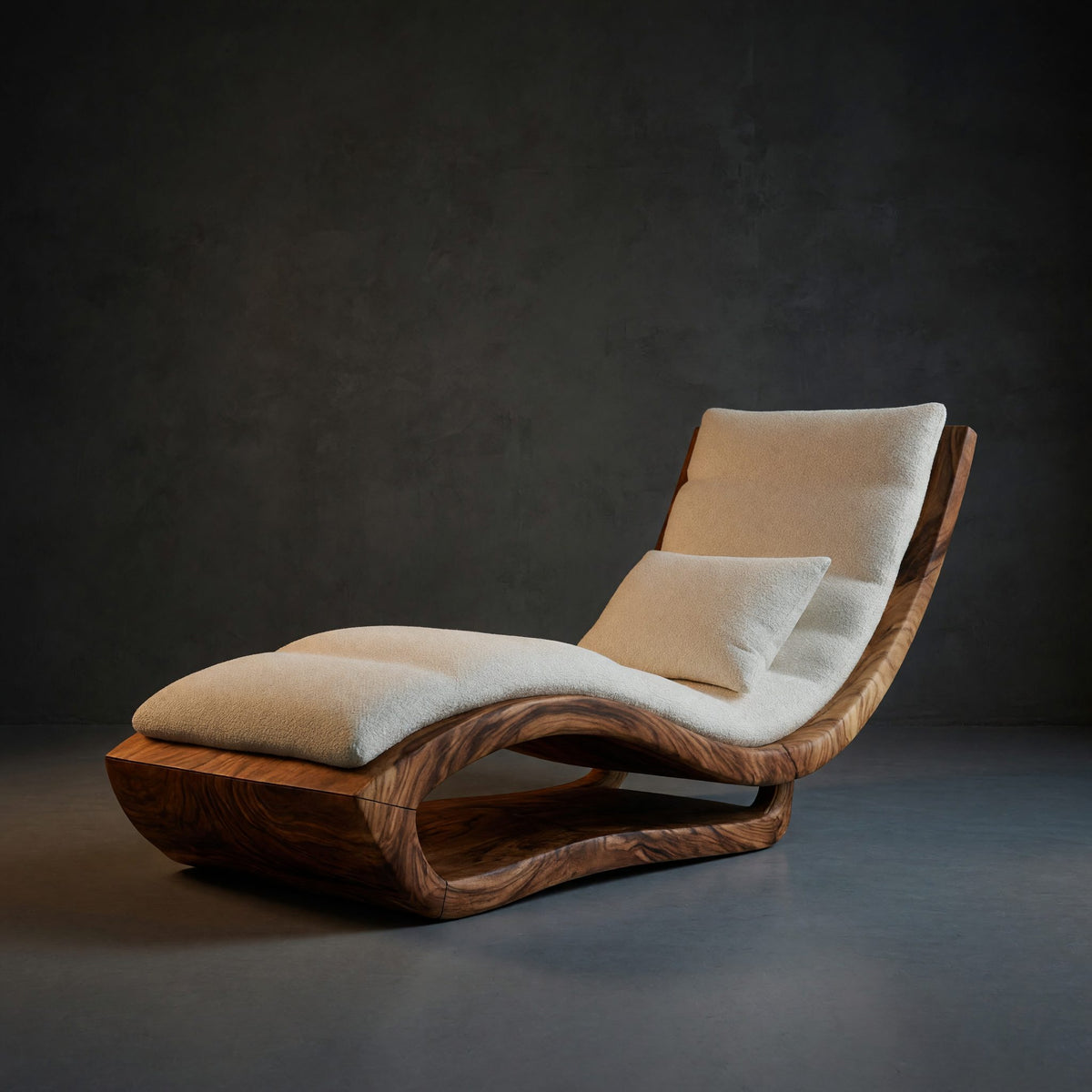 Solid Wood Day Bed Daybed Minimalist Luxury