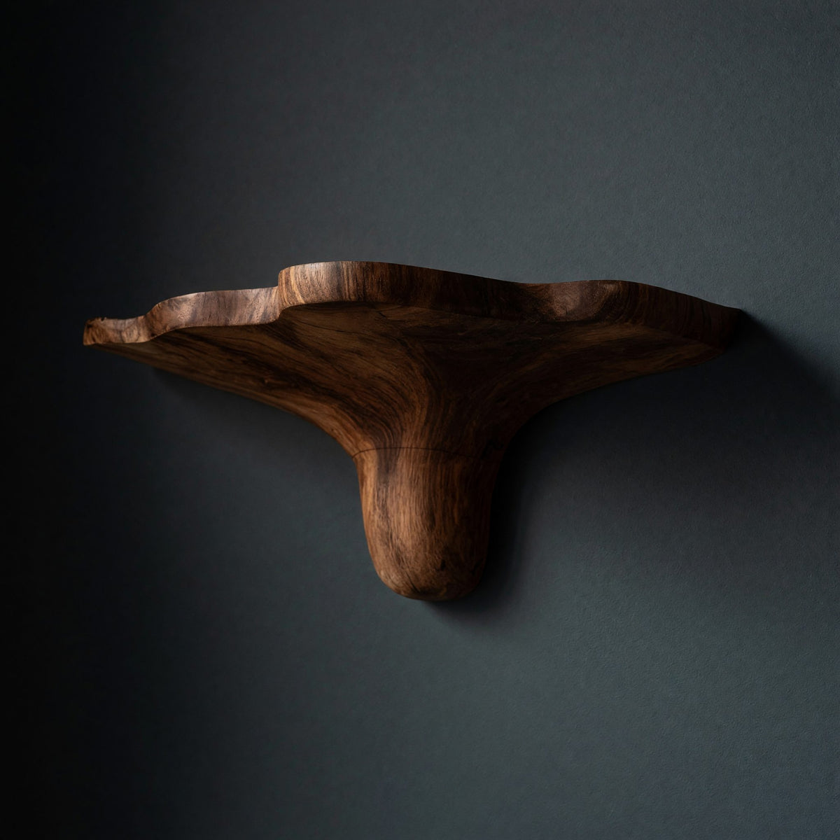 Solid Wood Mushroom Shelf Handcrafted Solid Entryway Living Room