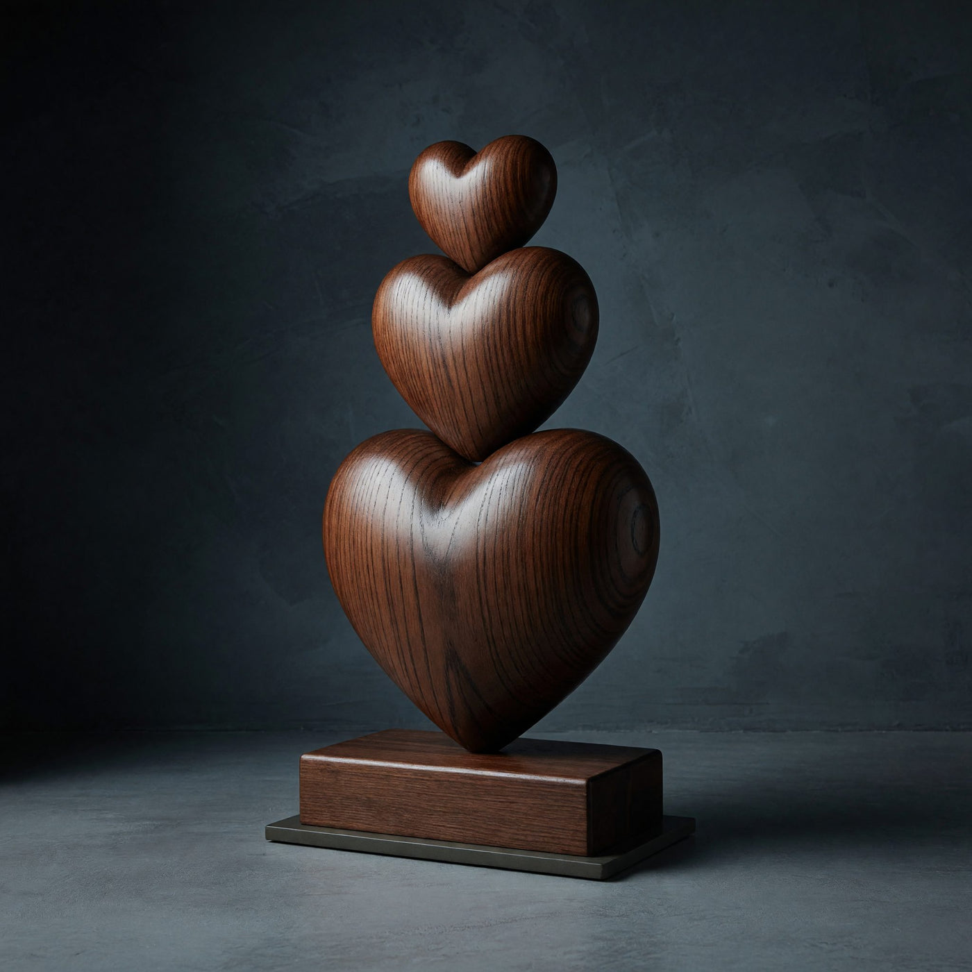 Solid Wood Sculpture Wall Art Handcrafted Furniture Unique Display
