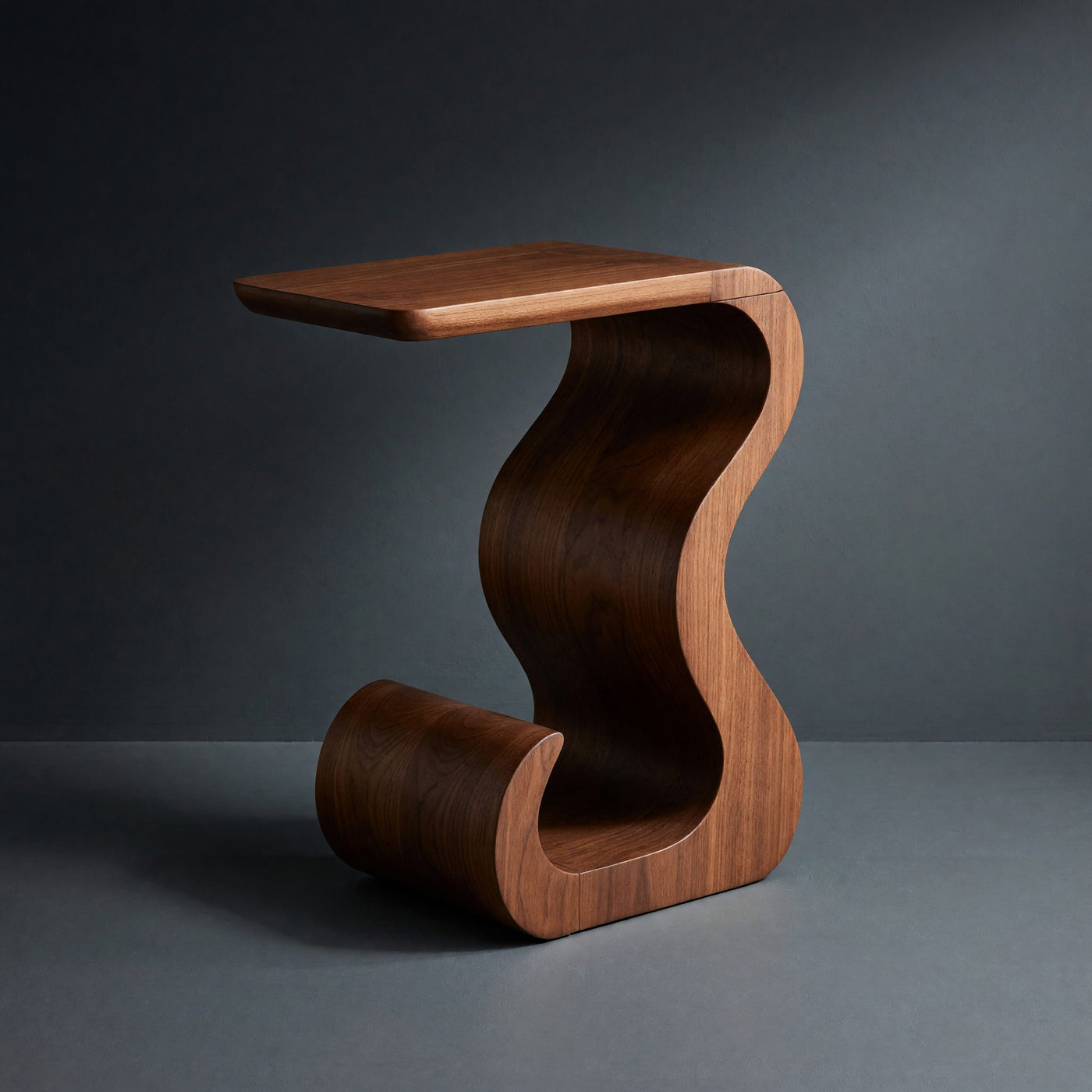 Minimalist Open Base Side Table For Bedroom Corner Space
