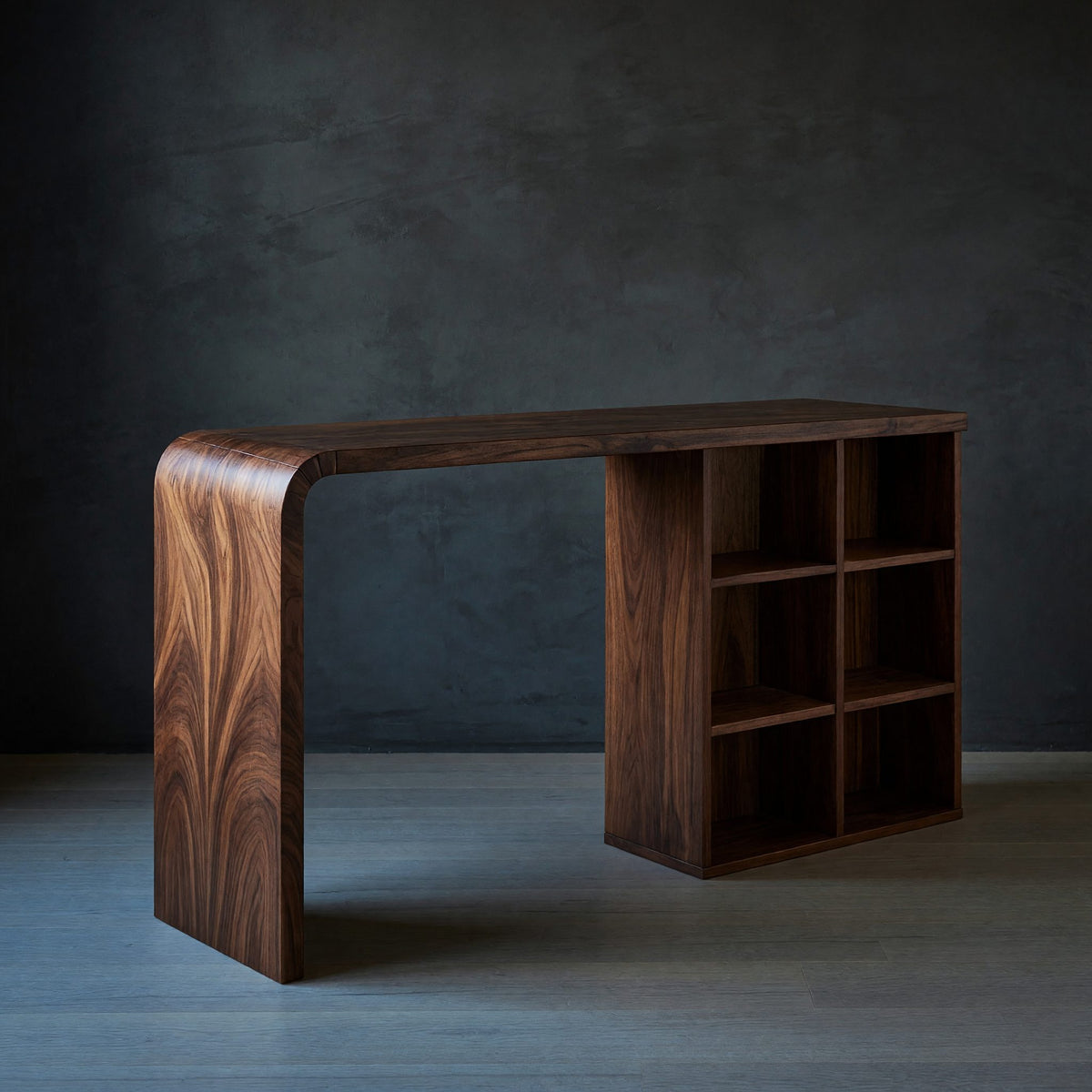 Solid Wood Bar Table With Storage Kitchen Home Mini
