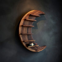 Solid Wood Wine Rack Minimalist Compact Holder Small Apartment
