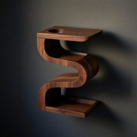 Minimalist Sculptural Side Table For Contemporary Living Space
