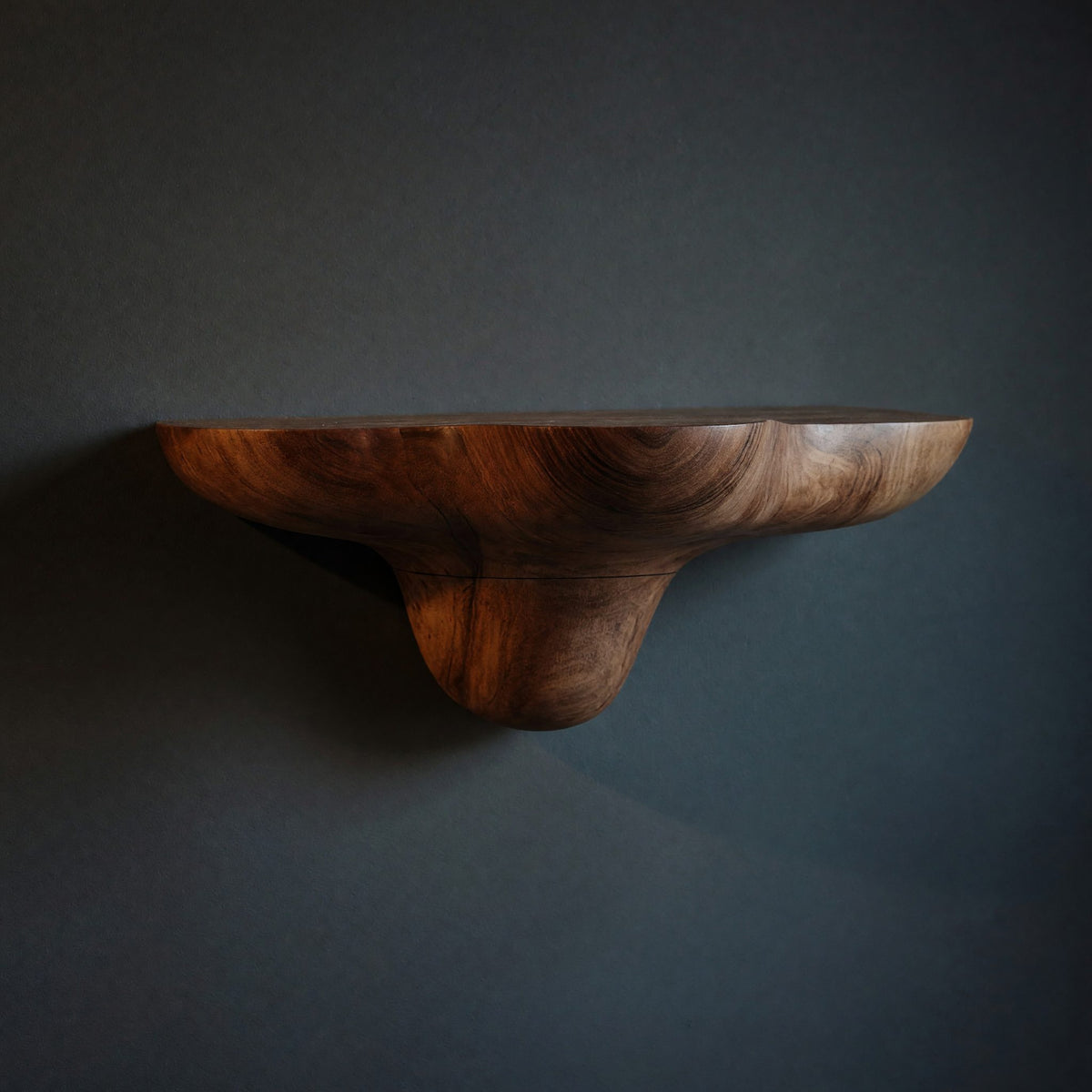 Solid Wood Mushroom Shelf Mid Century Solid Stylish