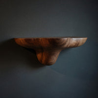 Solid Wood Mushroom Shelf Mid Century Solid Stylish