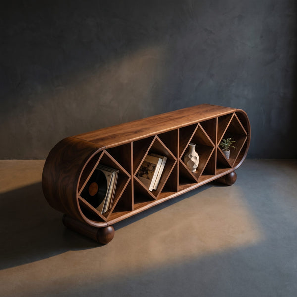 Contemporary Linear Tv Console For Modern Living Space