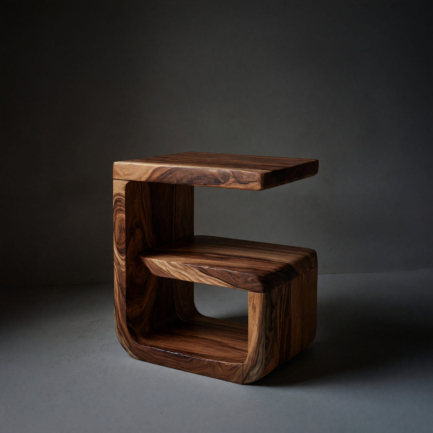 Farmhouse Solid Wood Side Table For Living Room And Bedroom Decor