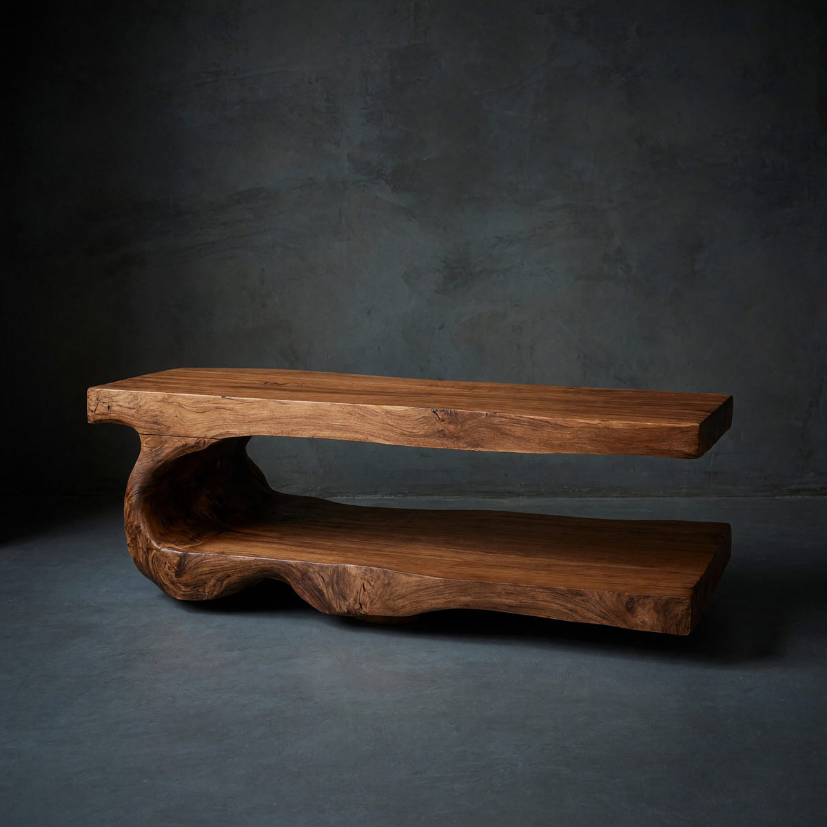 Solid Wood Teak Shower Bench Bath With Storage Shelf Bathroom