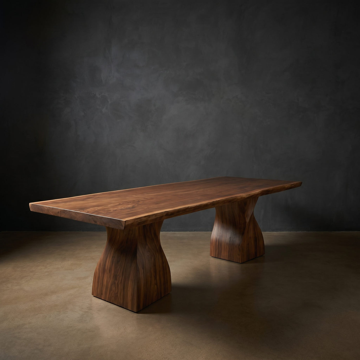 Modern Statement Feast Table For Tropical Dining Space