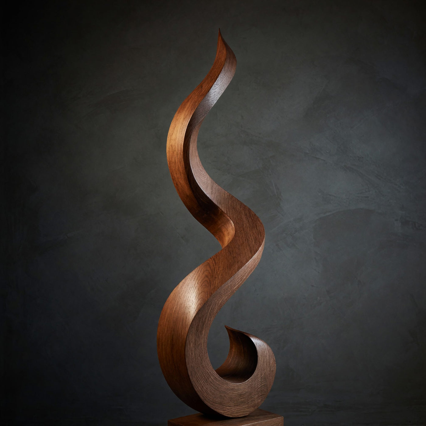 Solid Wood Sculpture Wall Art Handcrafted 3d Garden Focal Point