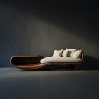 Solid Wood Day Bed Rustic Solid Garden Daybed Entryway Furniture Styling