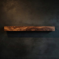 Solid Wood Floating Fireplace Mantel Rustic Shelf Living Room Wall