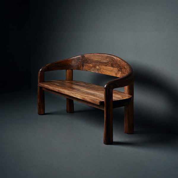 Solid Wood Outdoor Garden Bench Solid Live Edge Entryway Modern Interiors