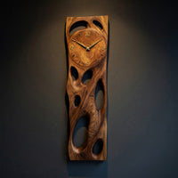 Solid Wood Clock Wall Living Room, II