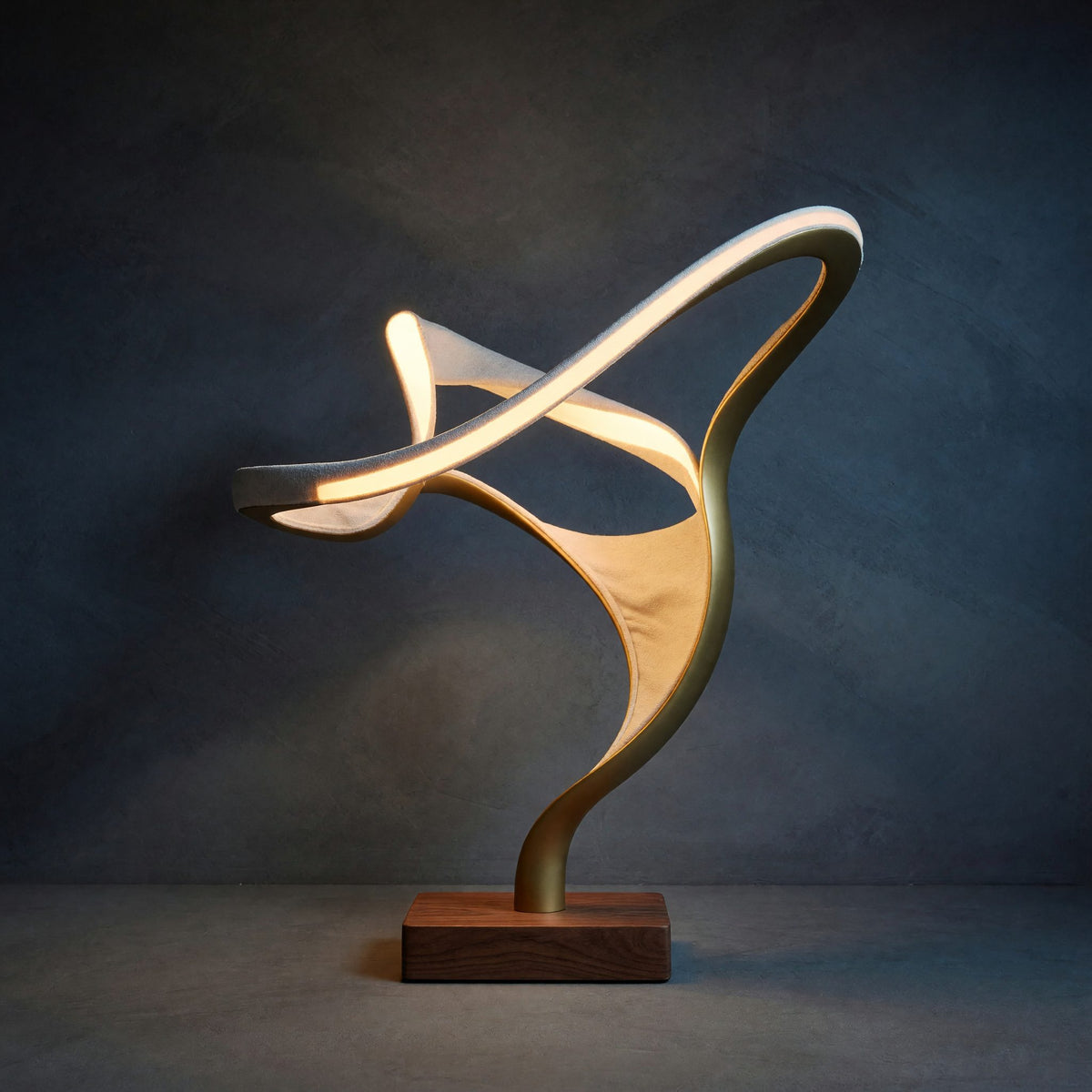 Organic Carved Wood Lamp Branch Design For Above Bed Decor