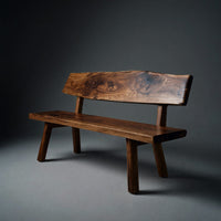 Solid Wood Outdoor Garden Bench Handmade Patio Terrace