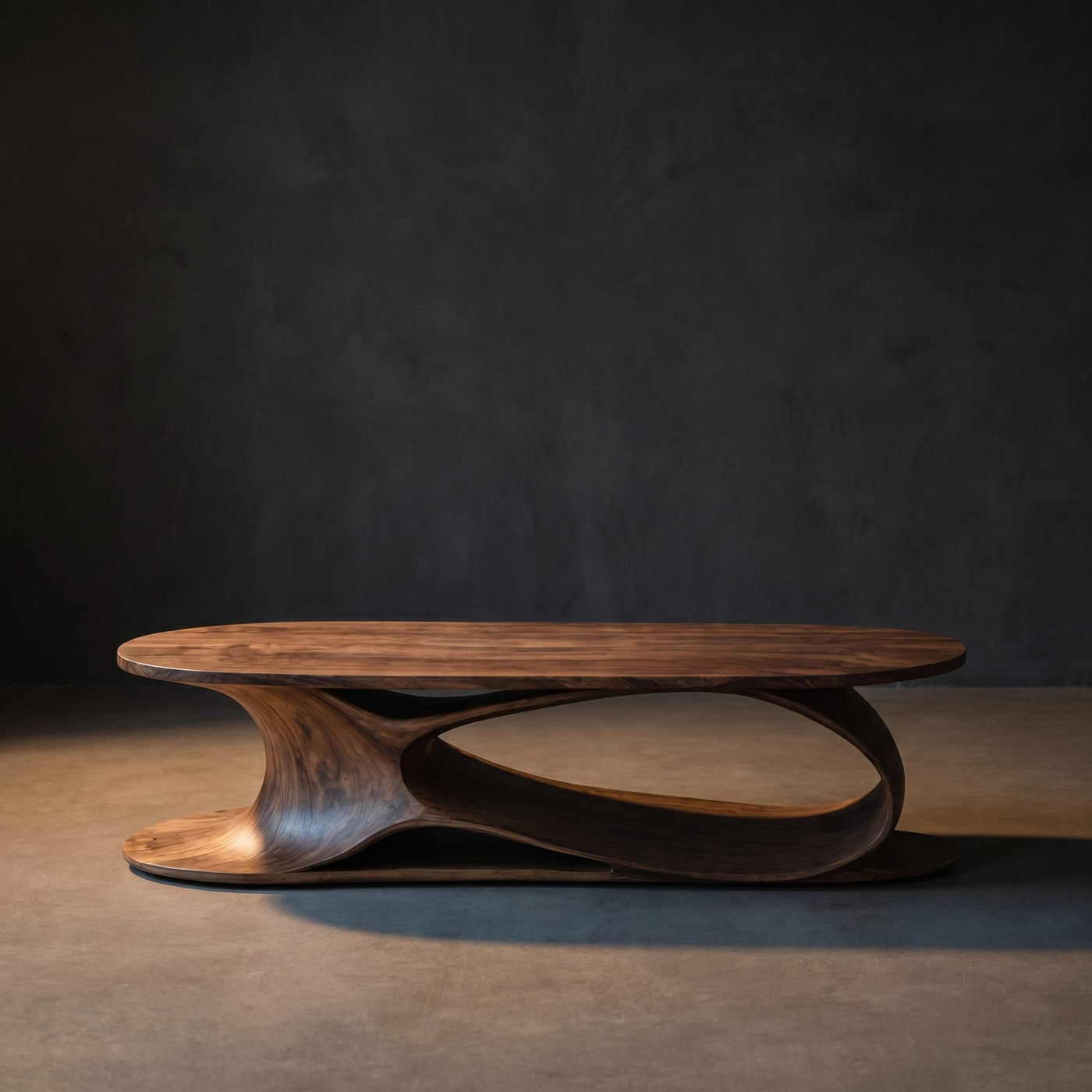 Mid Century Solid Wood Table For Cozy Interiors