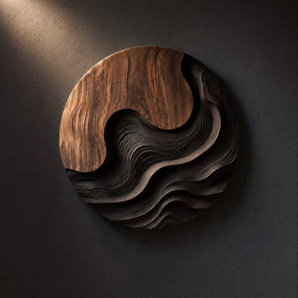 Scandinavian Decorative Wall Sculpture For Resort Suite Interior