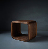 Solid Wood Nightstand Scandinavian Bedroom