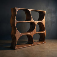 Modern Decorative Bookcase Storage Organizer For Living Room Space