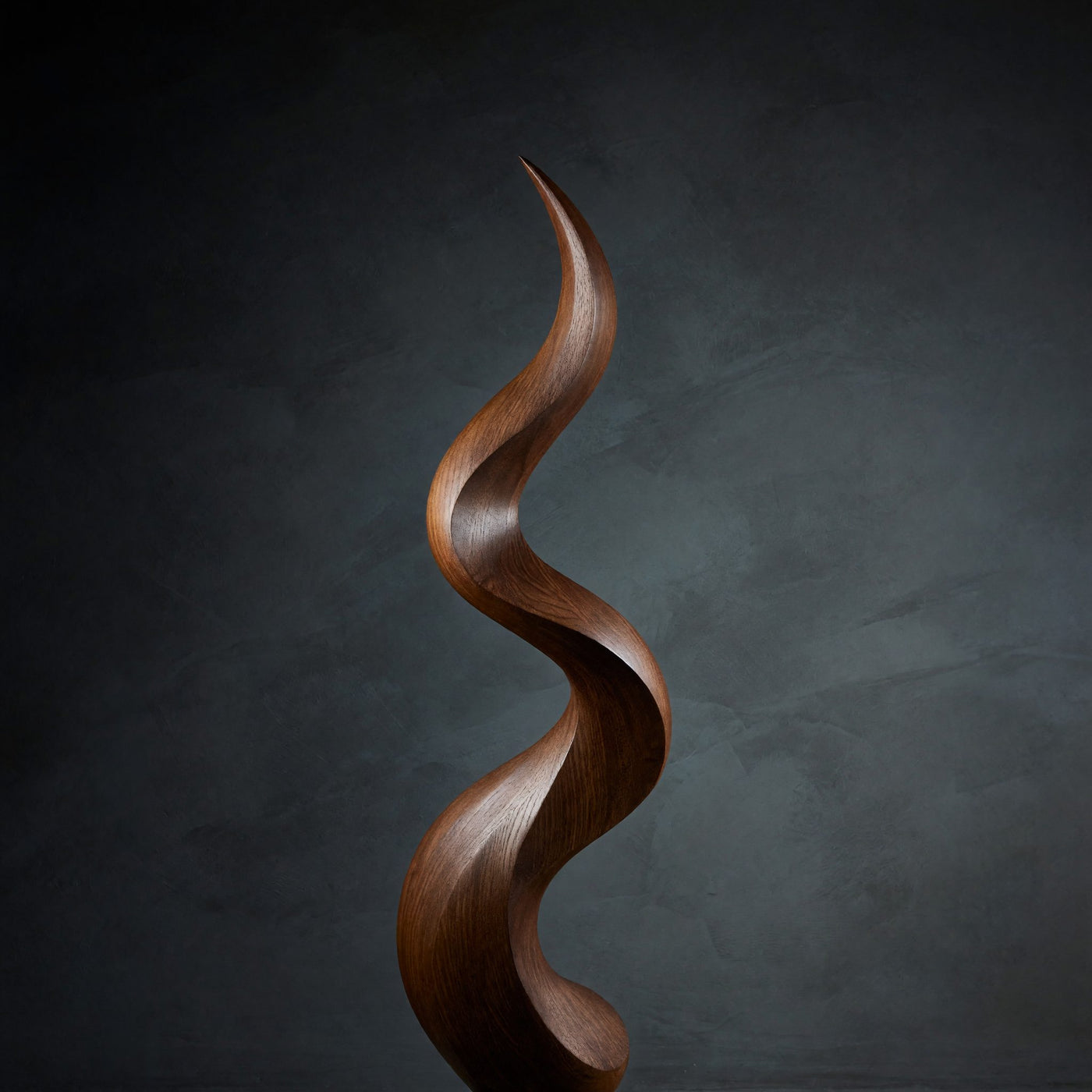 Solid Wood Sculpture Wall Art Rustic Abstract Living Room Feature