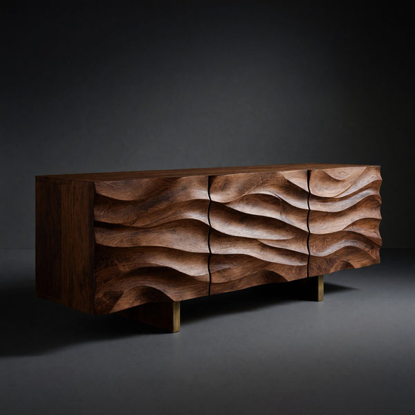 Solid Wood Sideboard Living Room