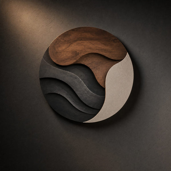 Modern Dimensional Wall Art For Contemporary Interior Desig