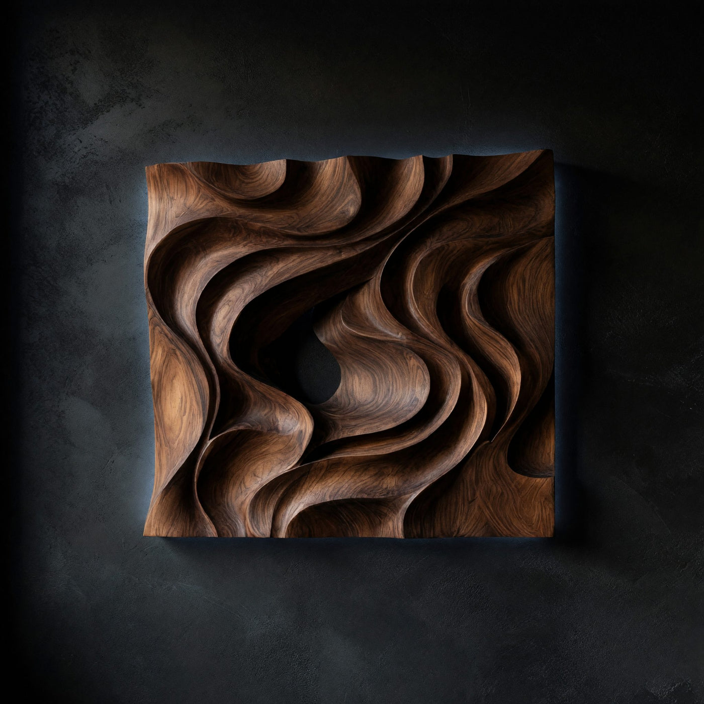 The Moment Before the Wave Breaks, Carved in Relief