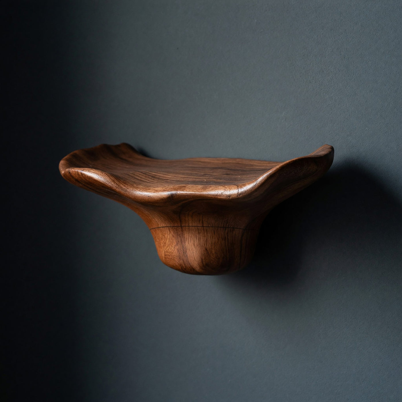 Solid Wood Mushroom Shelf Farmhouse Solid Bedroom Interior Styling