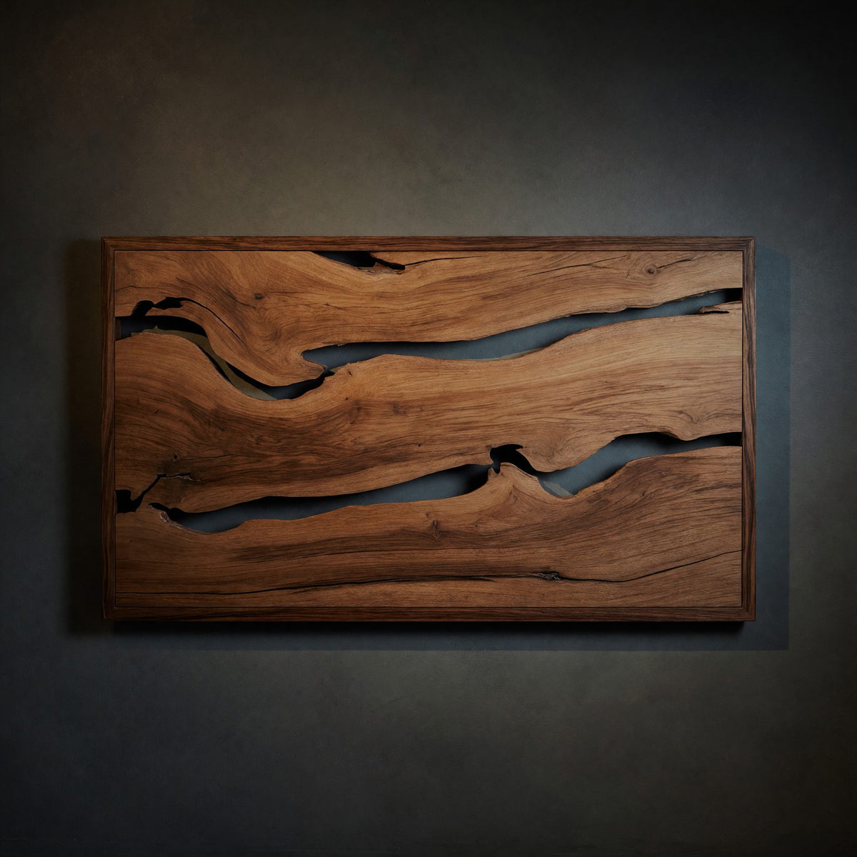 Solid Wood Headboard Live Edge With Natural Woodgrain