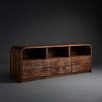 Solid Wood Sideboard Luxury Solid Living Room