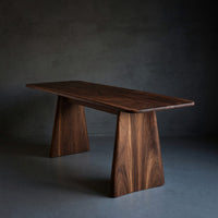 Solid Wood Bar Table Minimalist Kitchen Dining