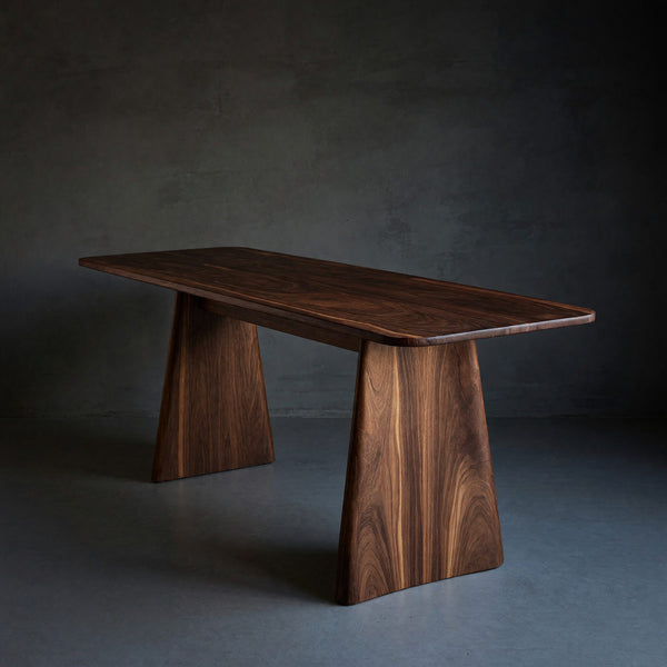 Solid Wood Bar Table Minimalist Kitchen Dining