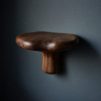 Solid Wood Mushroom Shelf Farmhouse Solid Living Room Entryway