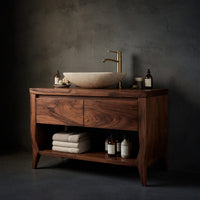 Solid Wood Bathroom Vanity Spa