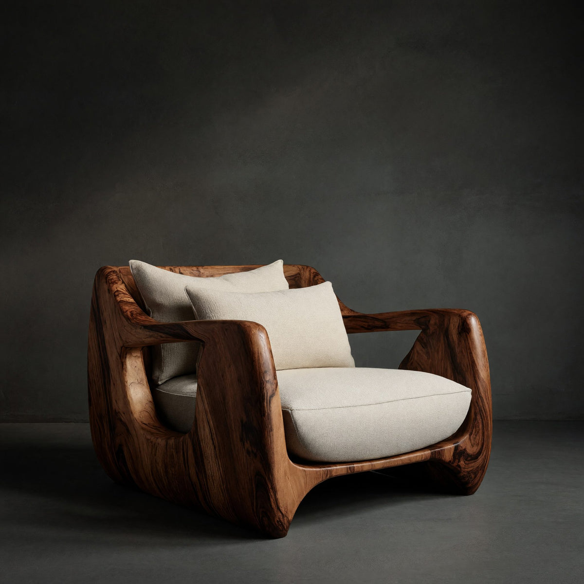 Solid Wood Chair Farmhouse Accent Living Room