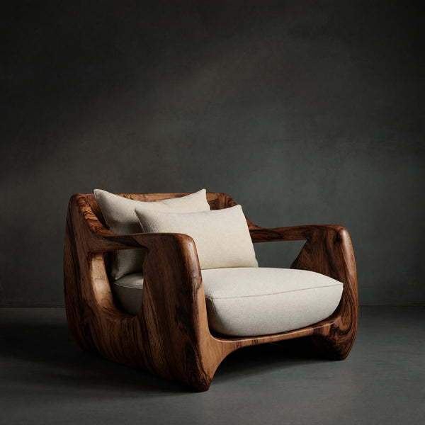Solid Wood Chair Farmhouse Accent Living Room