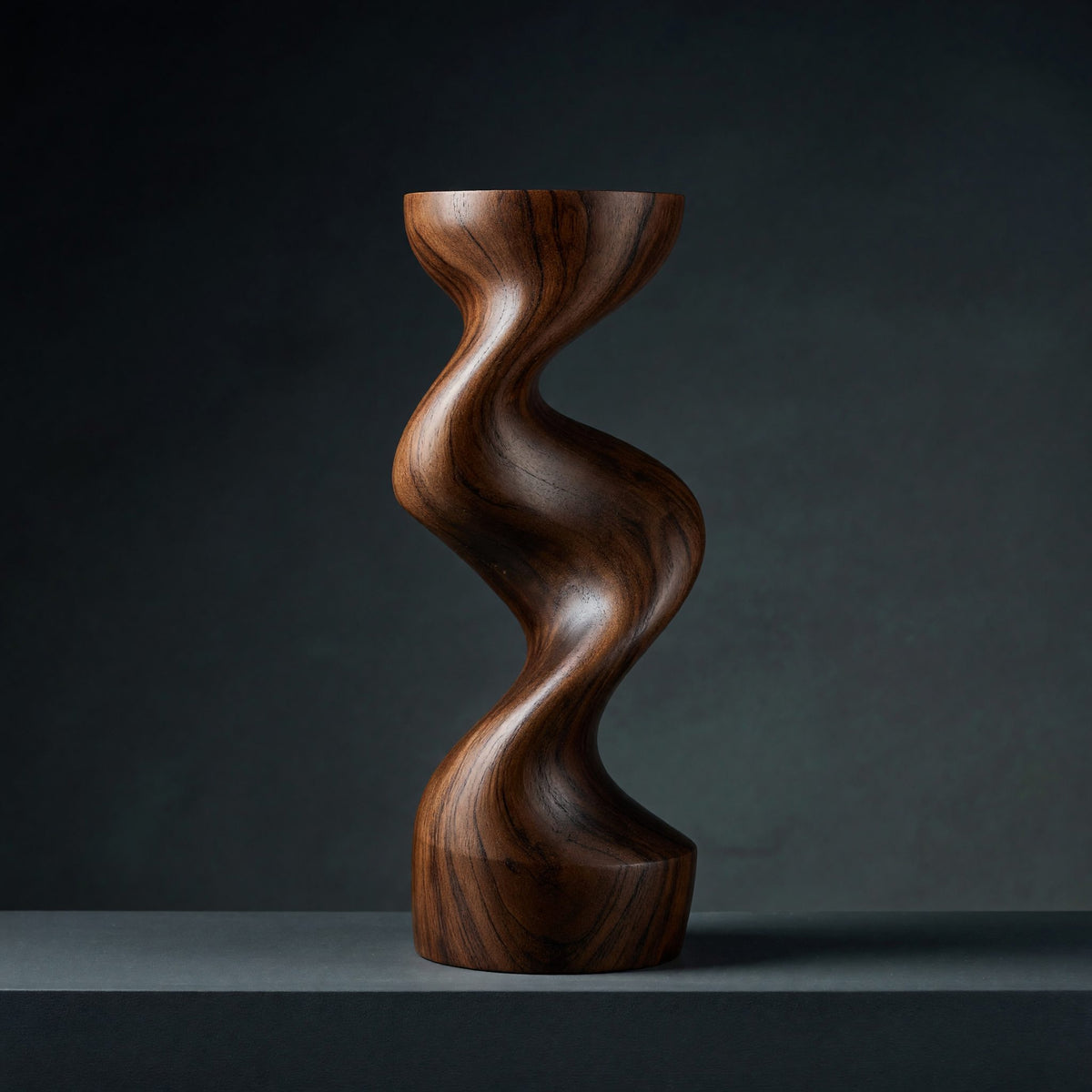 Solid Wood Sculpture Wall Art Farmhouse Solid Abstract Garden