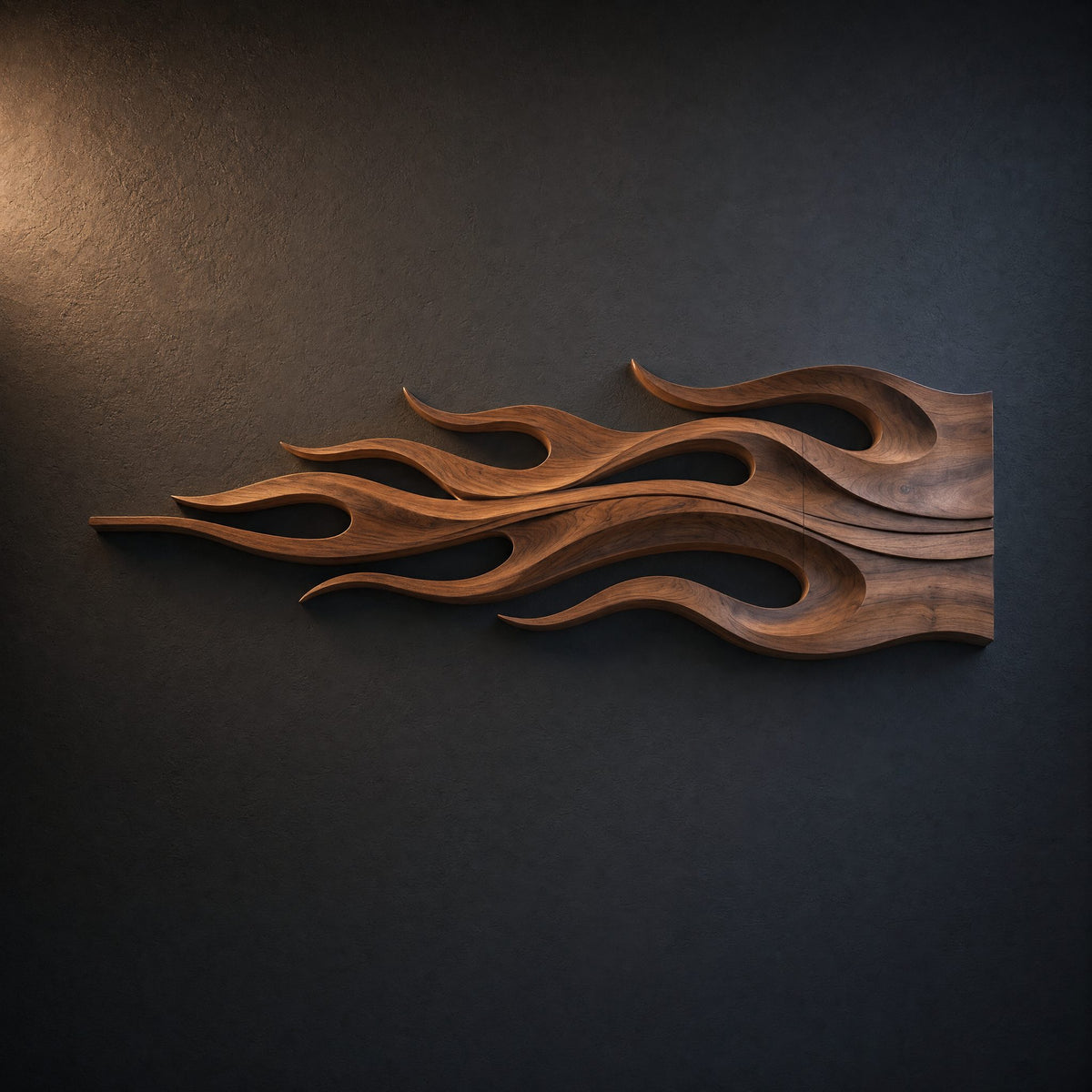 Mid Century Dimensional Wall Decor For Luxury Retreat Interior