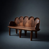 Solid Wood Outdoor Garden Bench Natural Live Edge Entryway Home Entry