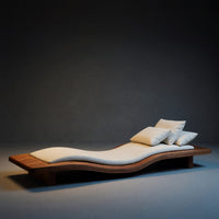 Solid Wood Day Bed Rustic Farmhouse Daybed Entryway Furniture Decoration