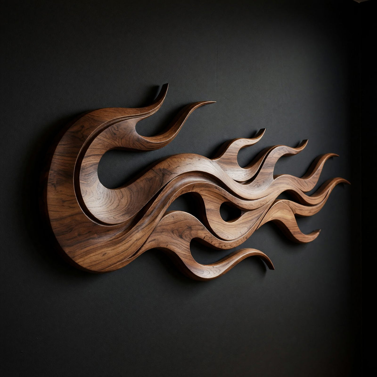 Natural wood grain detail