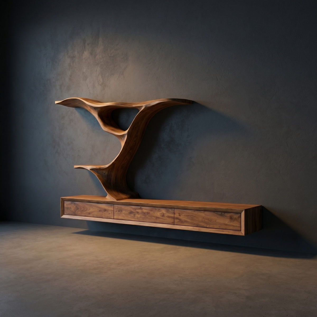 Natural wood grain detail