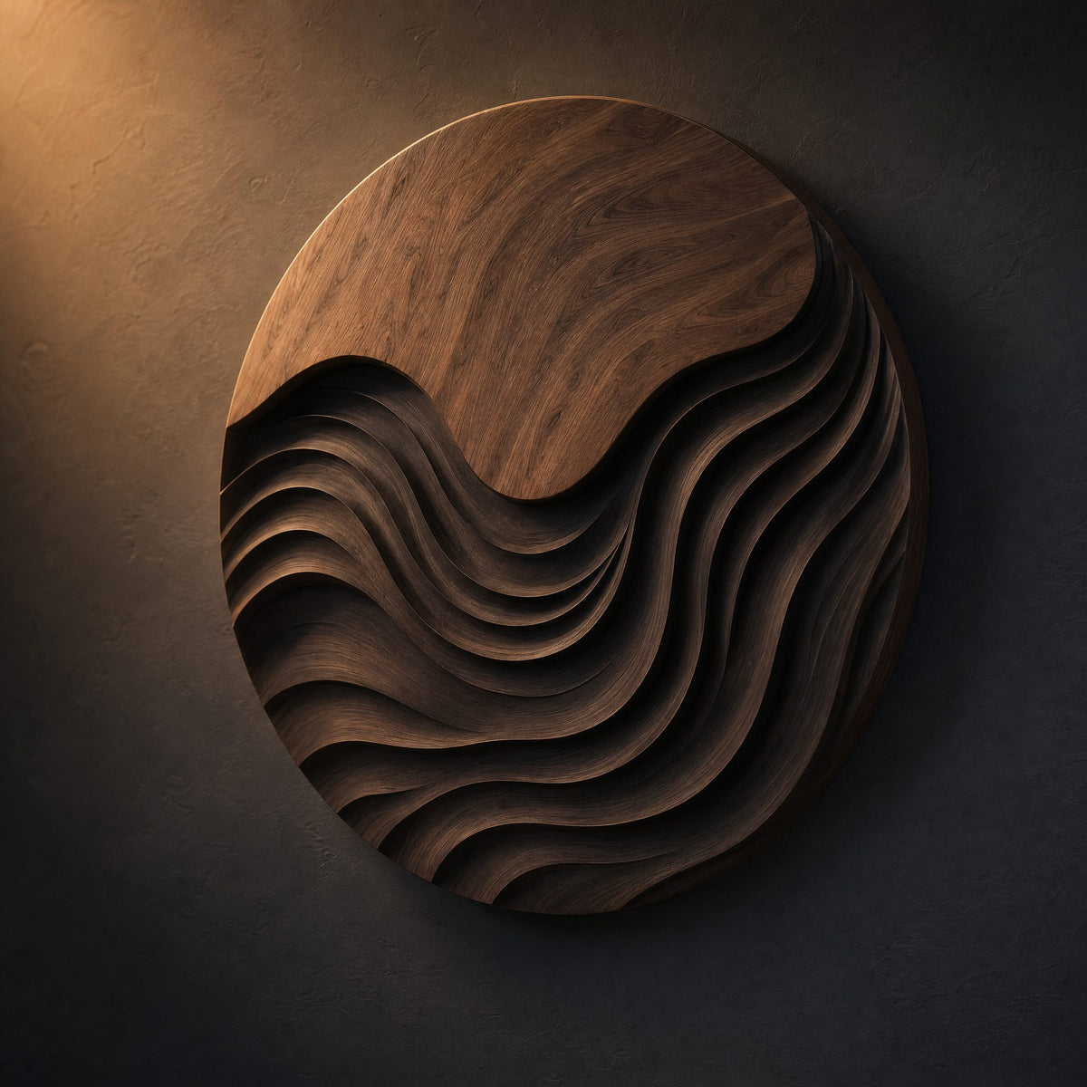 Natural wood grain detail