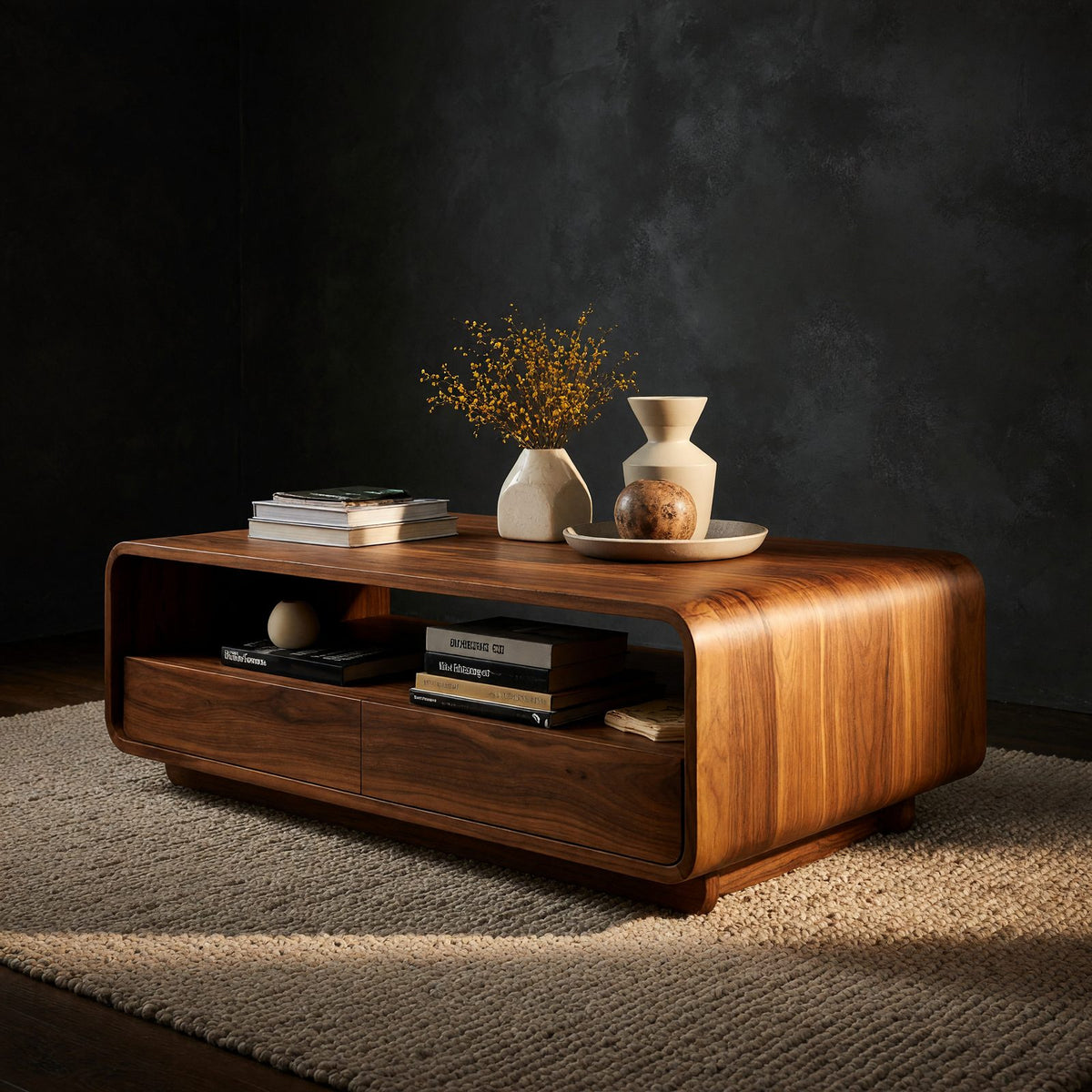 Natural wood grain detail
